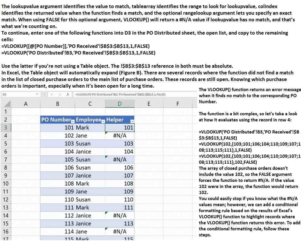 How To Find Missing Records Using VLOOKUP In Microsoft Excel how-to-find-missing-records-using-vlookup-in-microsoft-excel